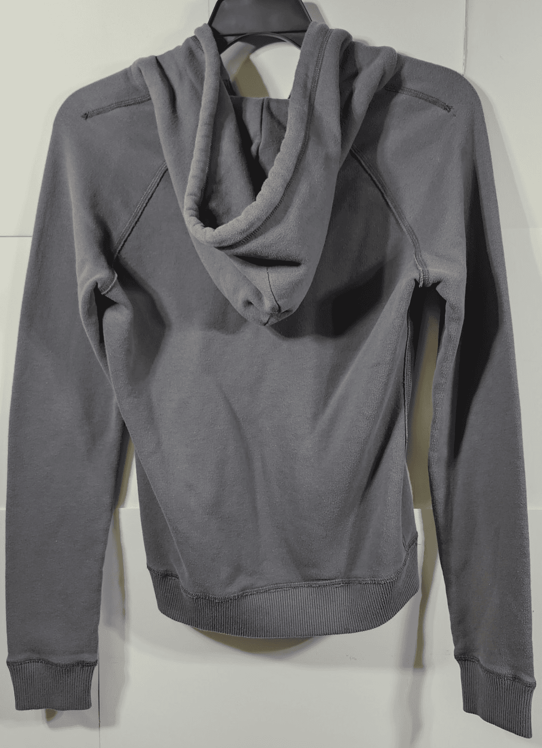 Vintage Hollister Y2K Gray 1922 Pullover Hoodie Sweatshirt Women's Large - Thumbnail 4