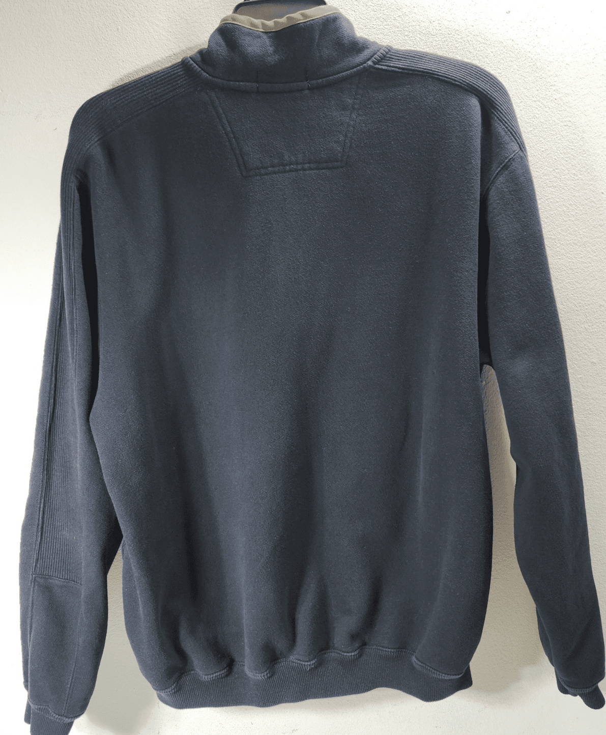 Antigua 1/4 Snap Pullover Shirt Top Long Sleeve Men's Large Milwaukee Black - Thumbnail 4