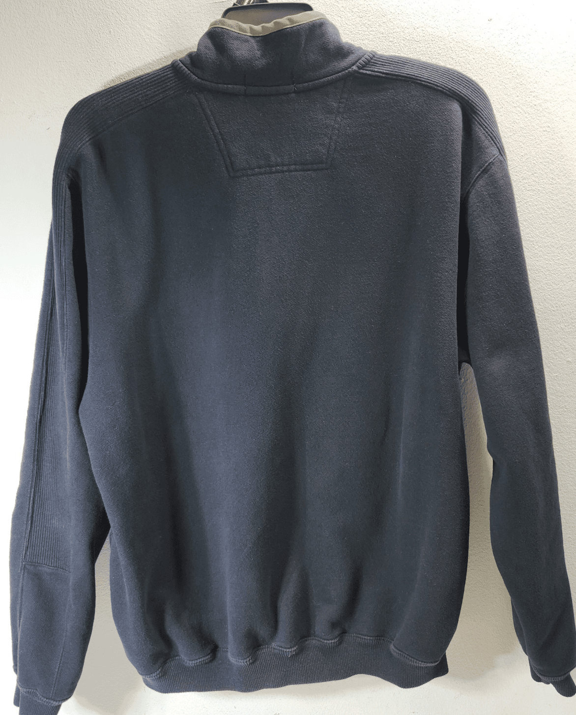 Antigua 1/4 Snap Pullover Shirt Top Long Sleeve Men's Large Milwaukee Black - Thumbnail 6