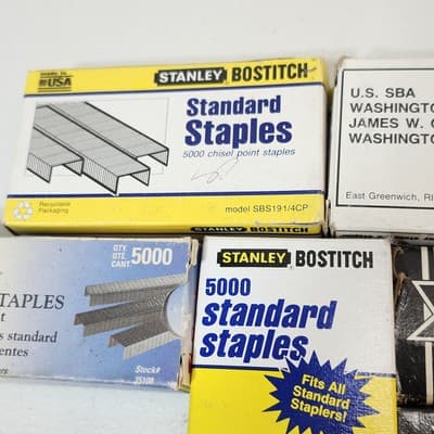 Staples Stanley Swingline Arrow Bundle Lot 6 Boxes - Thumbnail 3