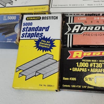 Staples Stanley Swingline Arrow Bundle Lot 6 Boxes - Thumbnail 6