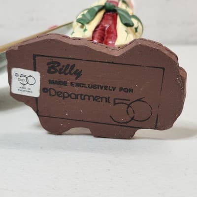 Dept 56 All Through The House Figurine Billy with Box Home Decor - Thumbnail 8