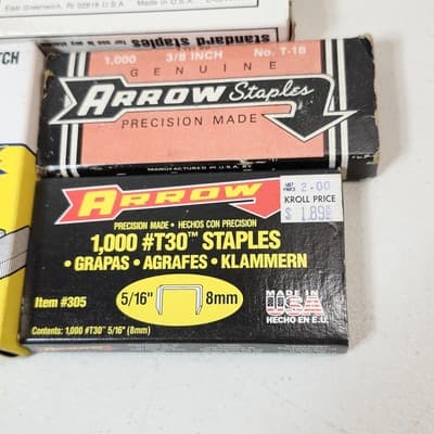 Staples Stanley Swingline Arrow Bundle Lot 6 Boxes - Thumbnail 5