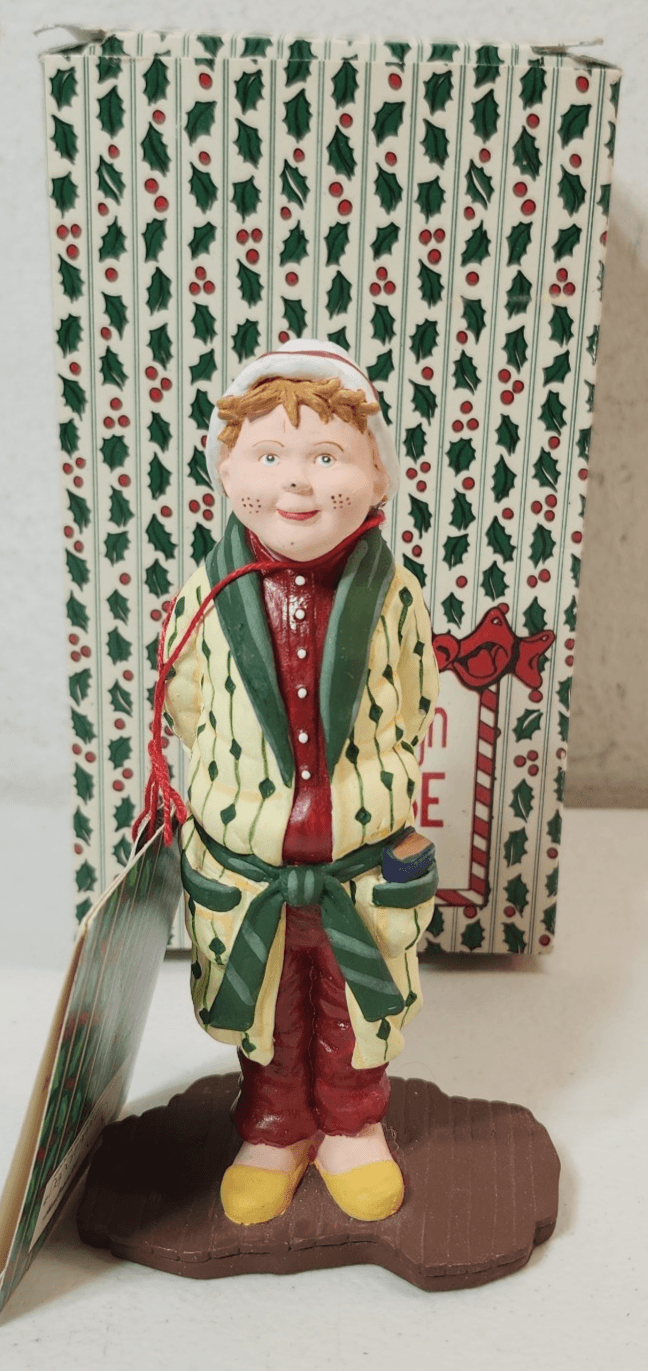 Dept 56 All Through The House Figurine Billy with Box Home Decor - Thumbnail 2