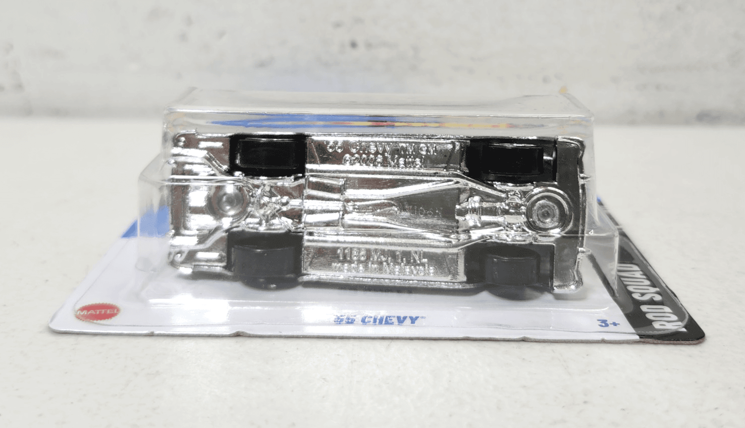 2025 Hot Wheels ’55 Chevy Zamac Car Rod Squad Walmart Exclusive 1/64 Toy NEW - Thumbnail 4