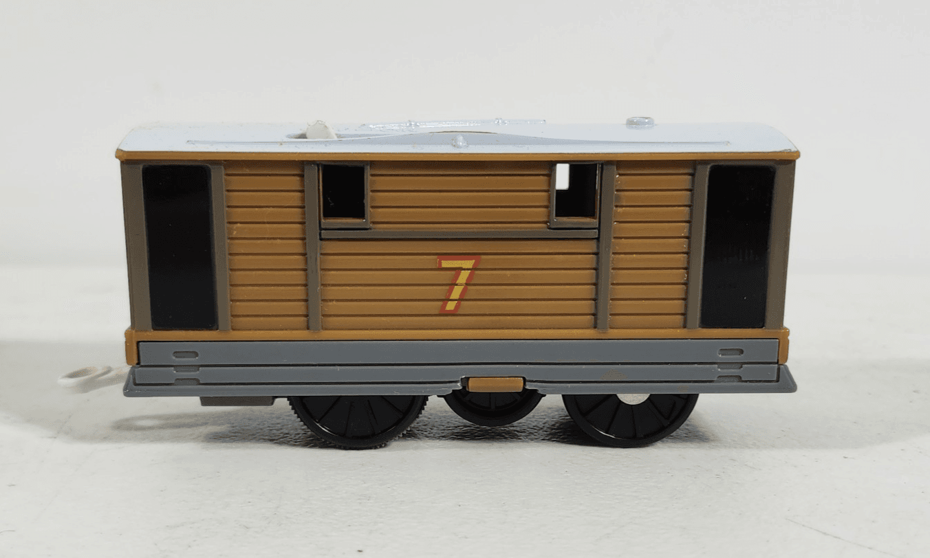 Thomas Wood Railway Battery Powered Toby Tram Train DieCast 2009 Toy - Thumbnail 5