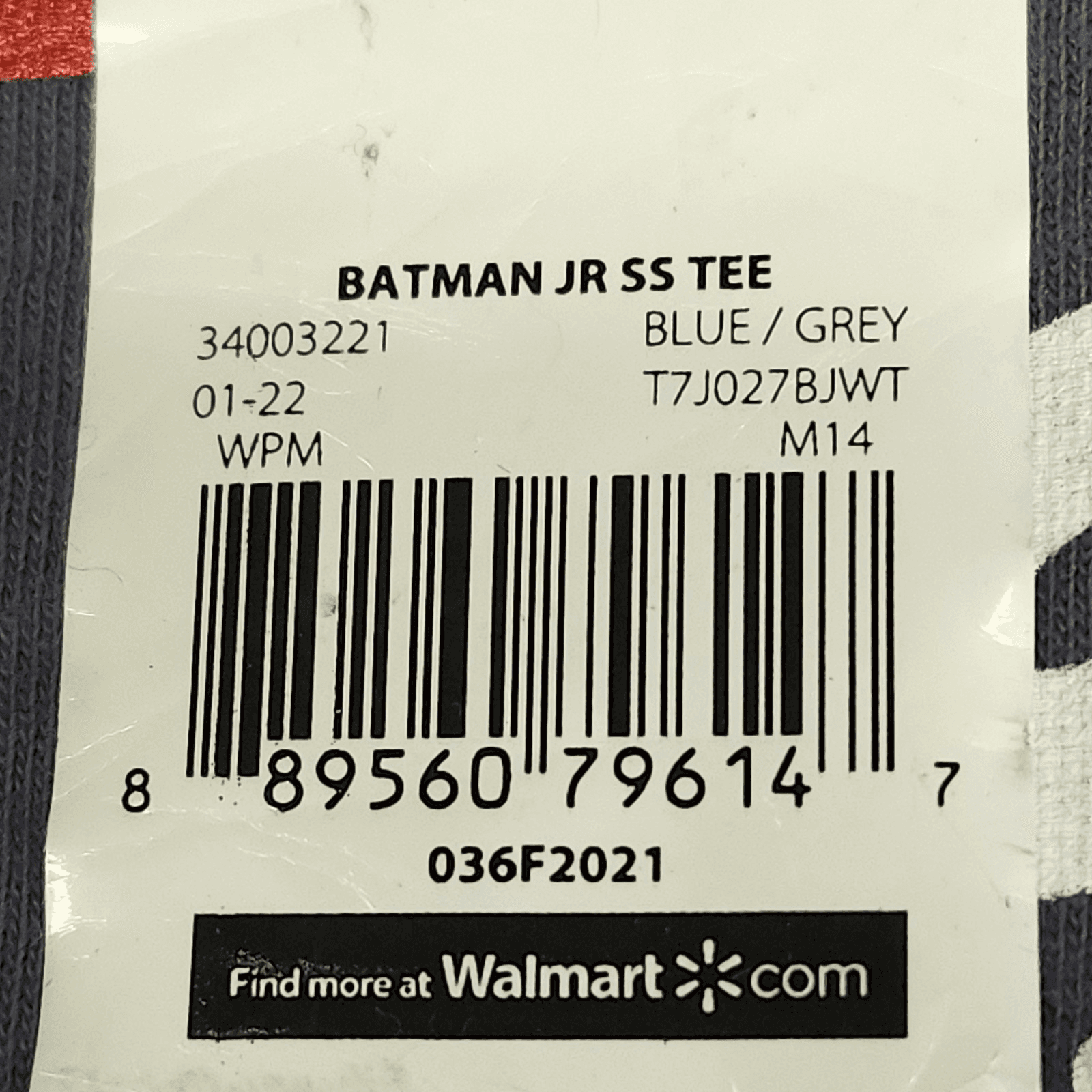 Girls Batman I Am The Shadow Tshirt Gray Size Large Short Sleeve NEW - Thumbnail 7