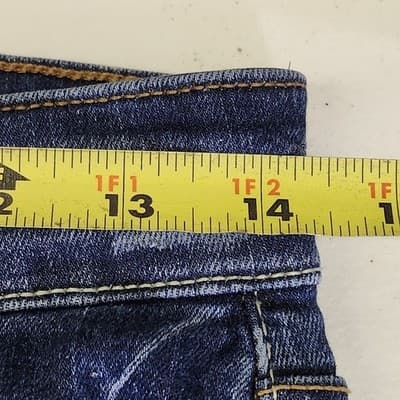 Aeropostale Jeans Mens Size 27/28 Slim Fit Blue Denim Pants - Thumbnail 2