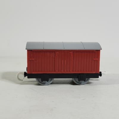 Thomas the Train Trackmaster Red Boxcar Cargo Car Mattel Toy 2009 - Thumbnail 5