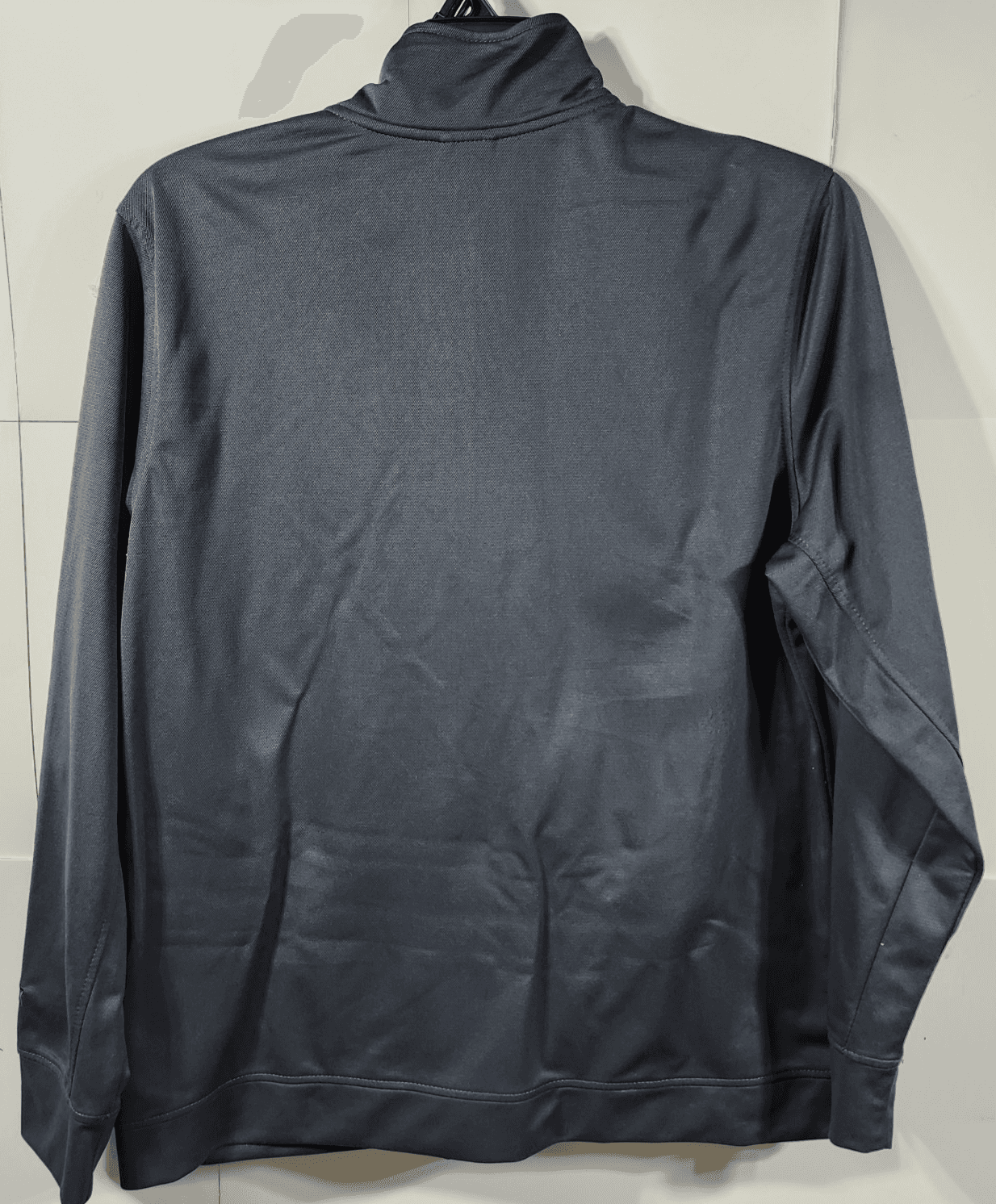 Starter Jacket Mens Size Large 42-44 Full Zip Gray Orange Long Sleeve W/Pockets - Thumbnail 4