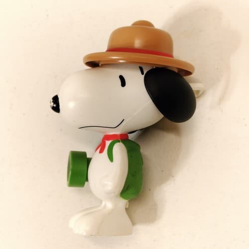 Peanuts Camper Beagle Scout Flashlight Snoopy # 2 McDonalds Happy Meal Kids Toy - Thumbnail 3