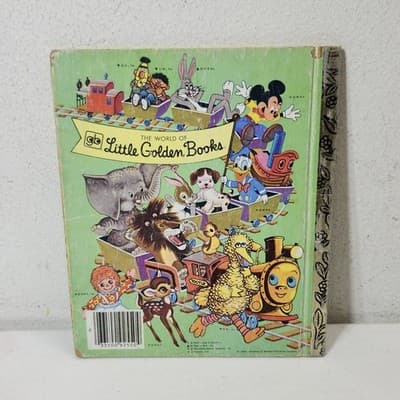The Little Red Caboose A Golden Book 1981 Full Page Illustrated Kids - Thumbnail 3