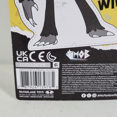McFarlane Toys Poppy Playtime Killy Willy Bendable 4.5" Action Figure - Thumbnail 5