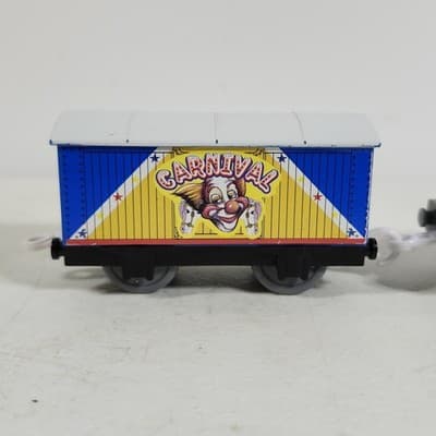 Thomas & Friends Trackmaster Train Tank Circus Carnival Car Clown Lot Hit Toy - Thumbnail 4