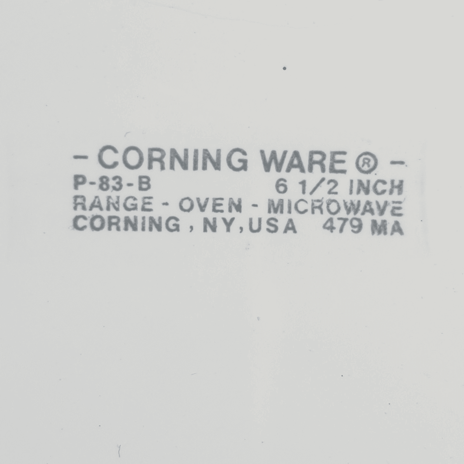 Vintage Corning Ware P-83-B "Le Persil" Skillet 6.5" - Thumbnail 4