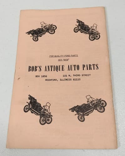 1968 Bob's Antique Auto Parts & Accessories Book Catalog - Thumbnail 4