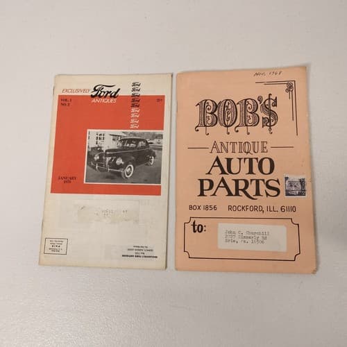 1968 Bob's Antique Auto Parts & Accessories Book Catalog - Thumbnail 8