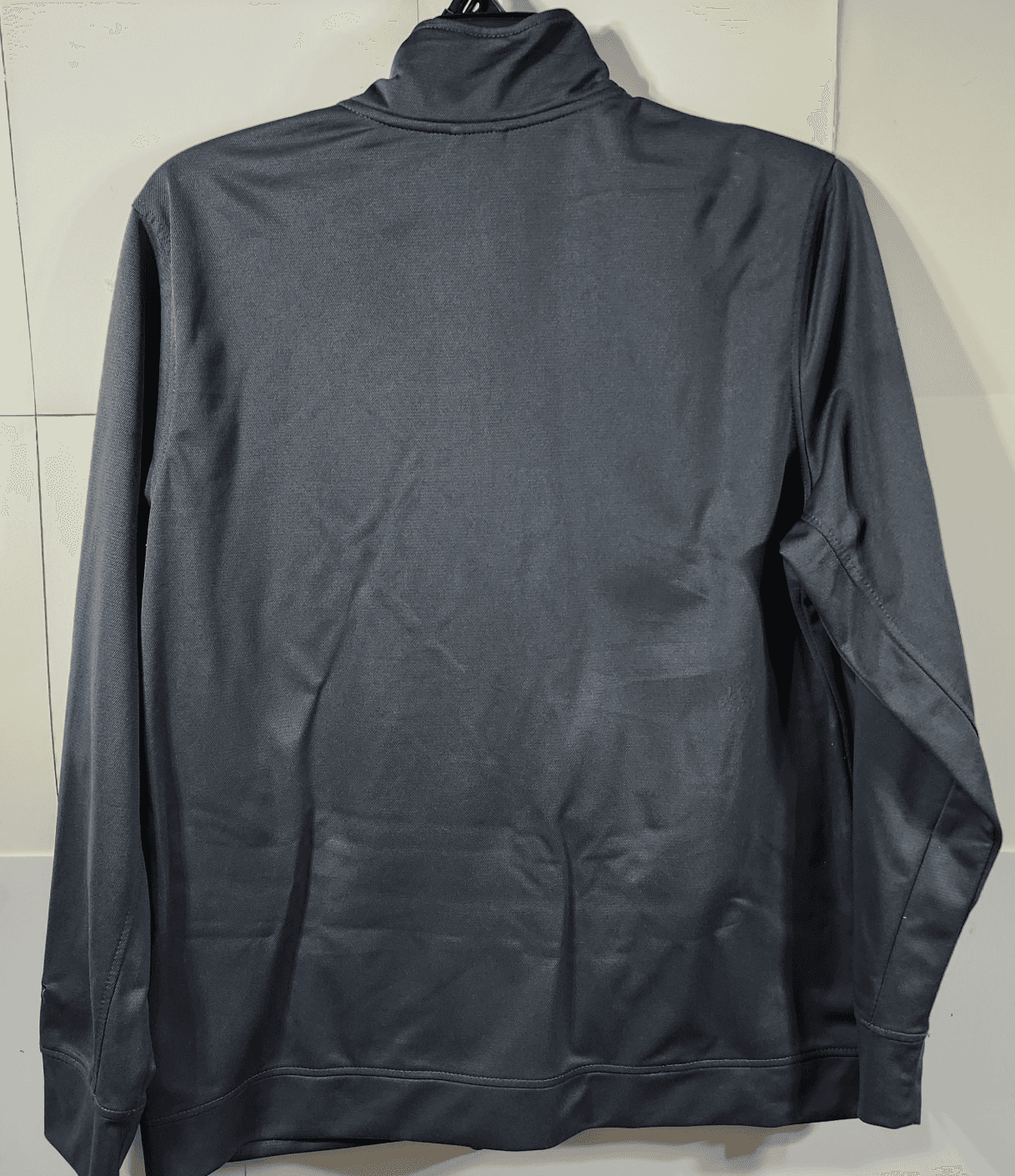Starter Jacket Mens Size Large 42-44 Full Zip Gray Orange Long Sleeve W/Pockets - Thumbnail 6
