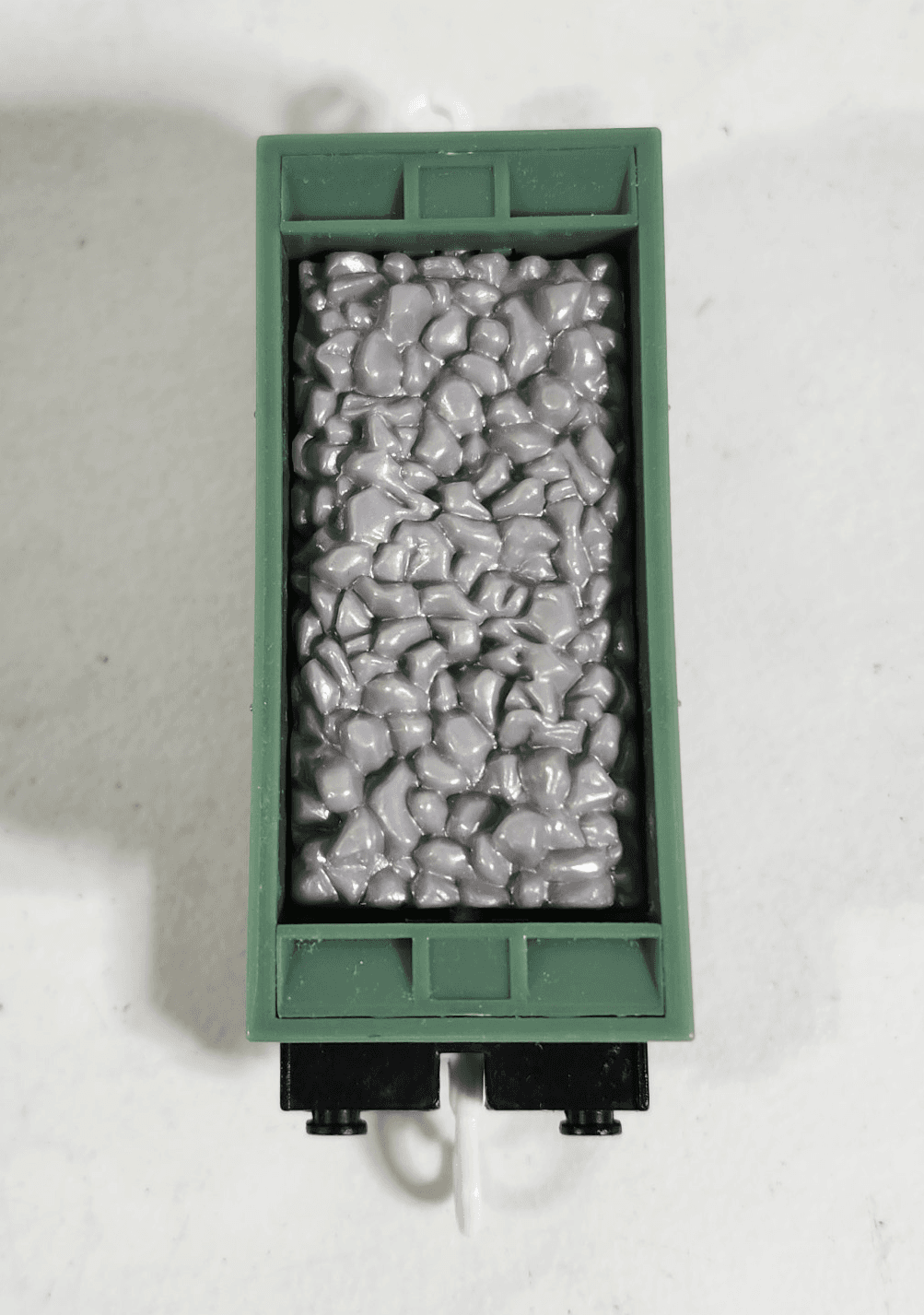 Thomas Train Trackmaster Sodor Mining Quarry Cargo Car Flip Top Gold Silver 2006 - Thumbnail 2