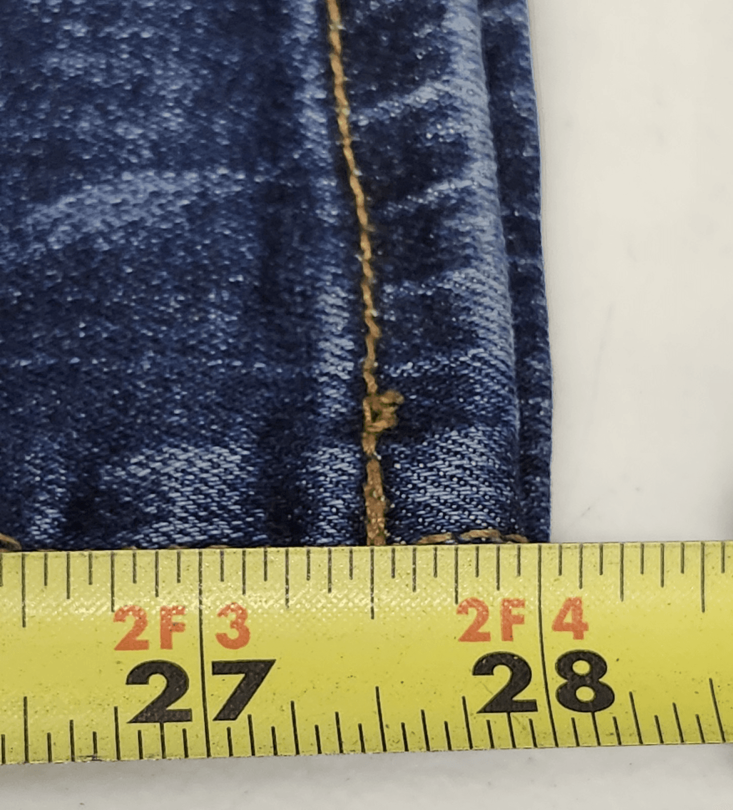 Aeropostale Jeans Mens Size 27/28 Slim Fit Blue Denim Pants - Thumbnail 3
