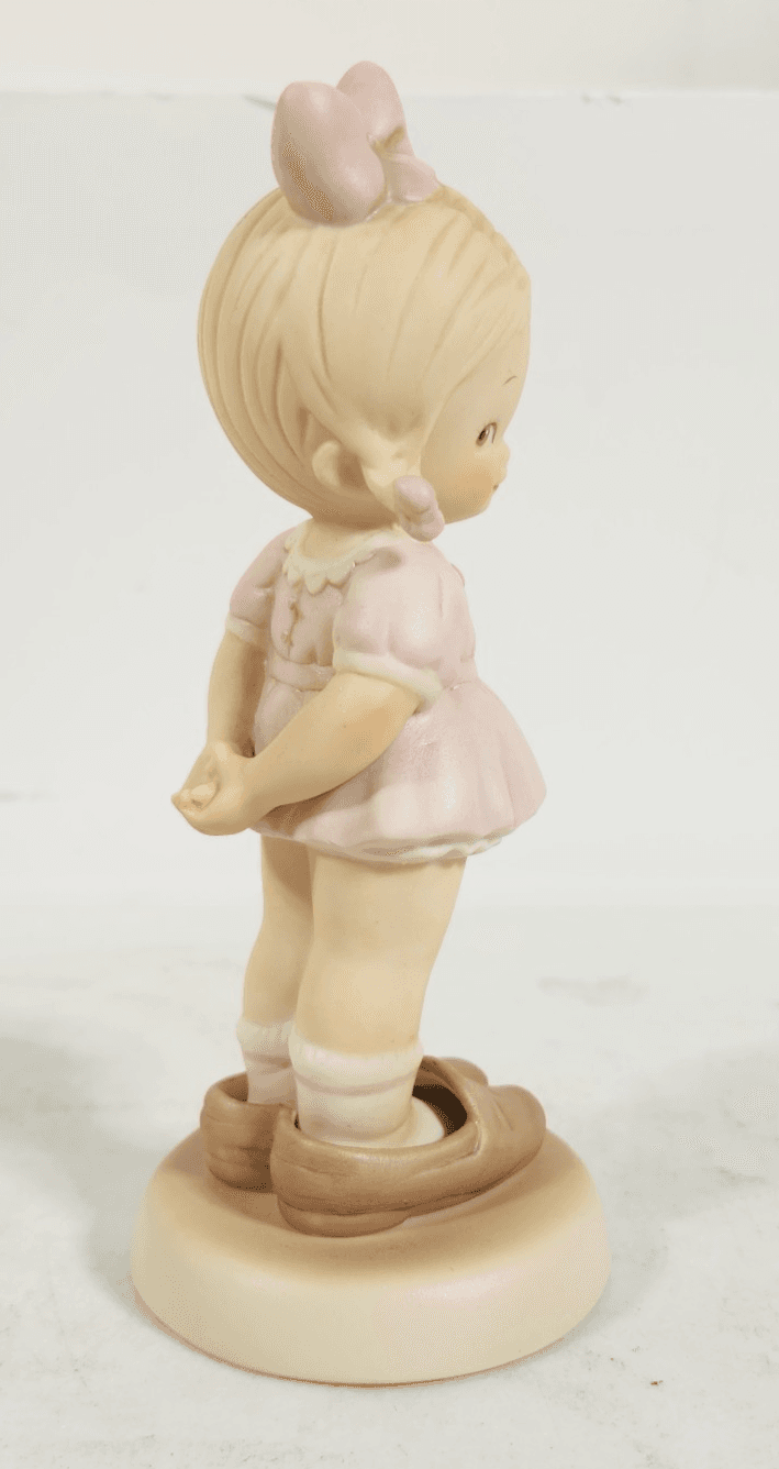Mabel Lucie Atwell Daddy I Can Never Fill Your Shoes Figurine Memories of - Thumbnail 6