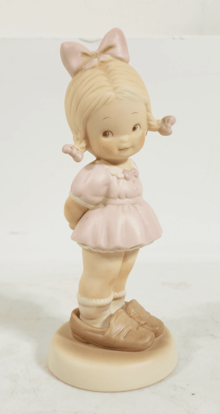 Mabel Lucie Atwell Daddy I Can Never Fill Your Shoes Figurine Memories of - Thumbnail 7