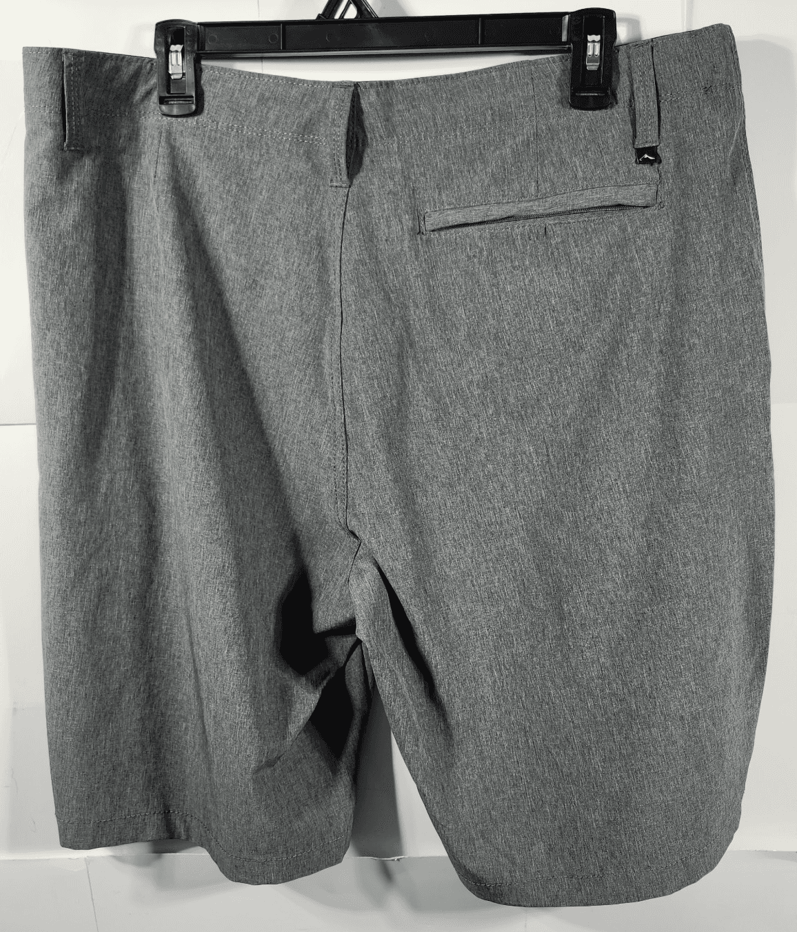 Denali Men’s 36 Shorts Gray Chino Performance Stretch With Pockets - Thumbnail 4