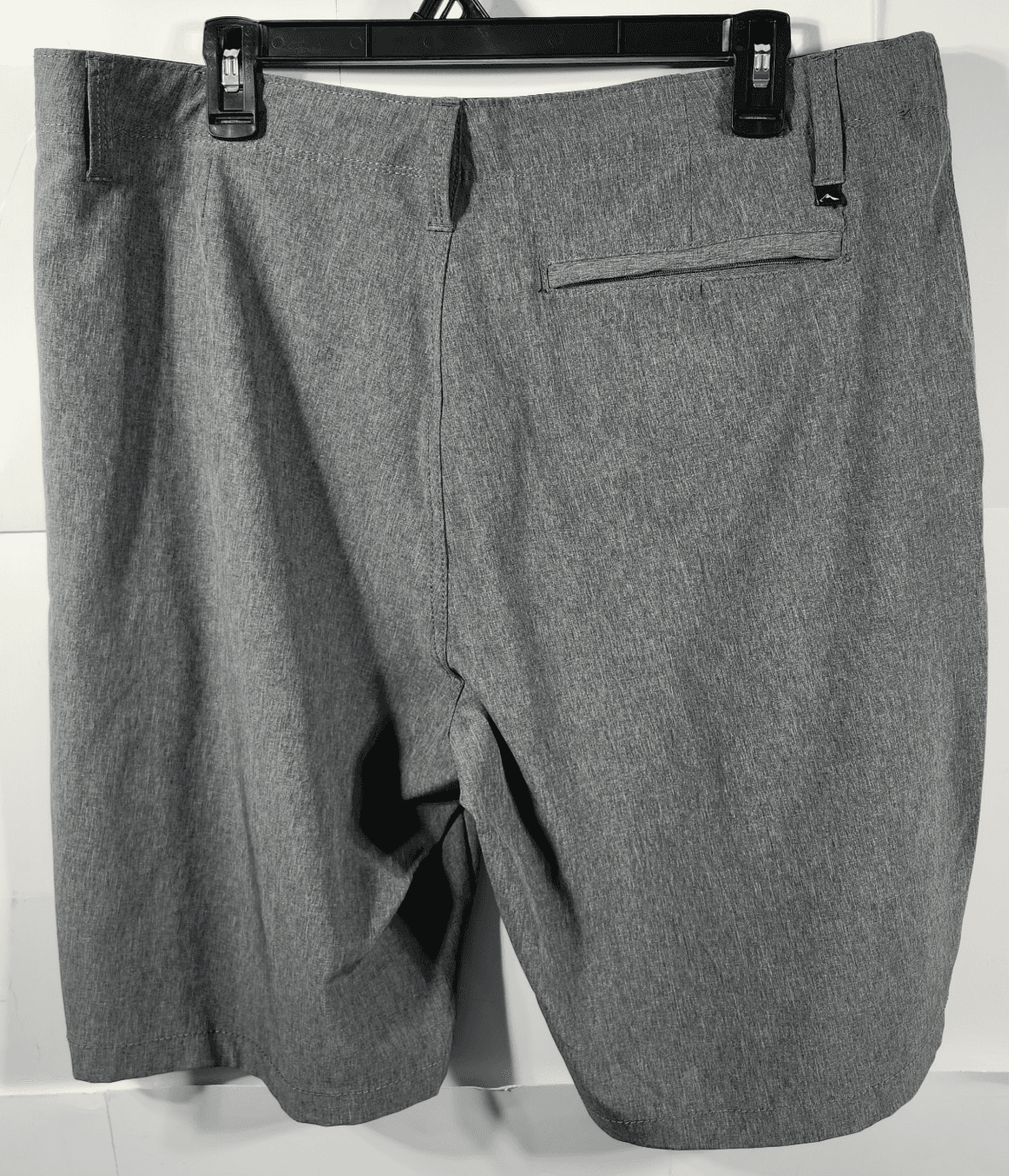 Denali Men’s 36 Shorts Gray Chino Performance Stretch With Pockets - Thumbnail 6
