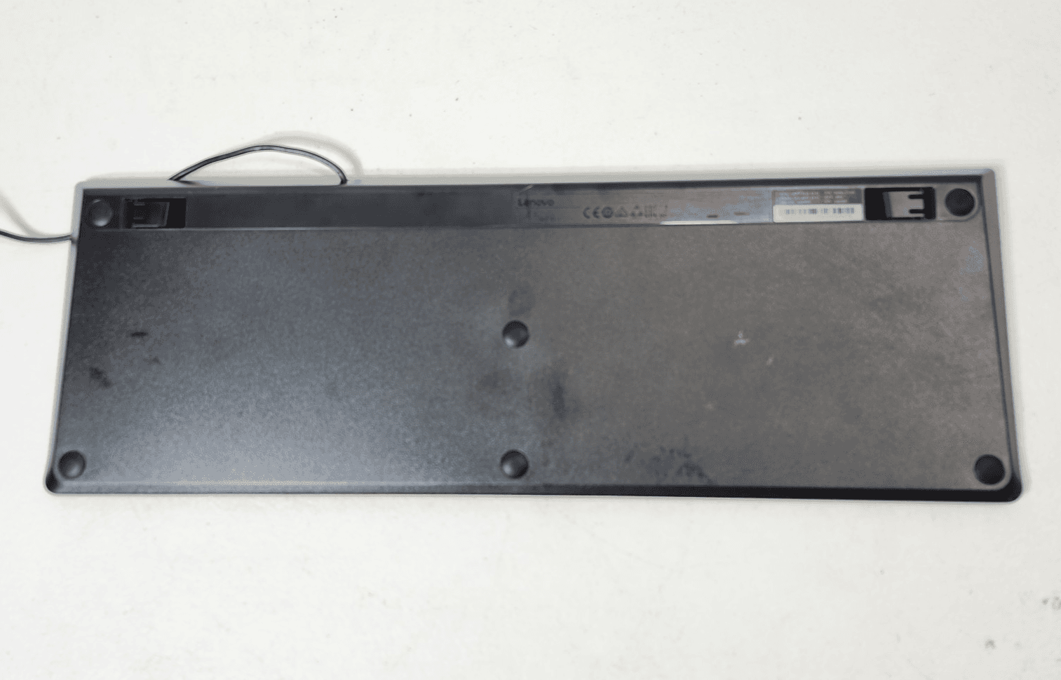 Lenovo KU-1601 Compact Slim Wired USB Black Slim Keyboard - Thumbnail 5