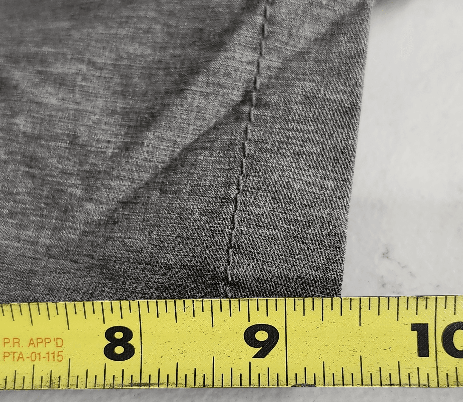 Denali Men’s 36 Shorts Gray Chino Performance Stretch With Pockets - Thumbnail 3