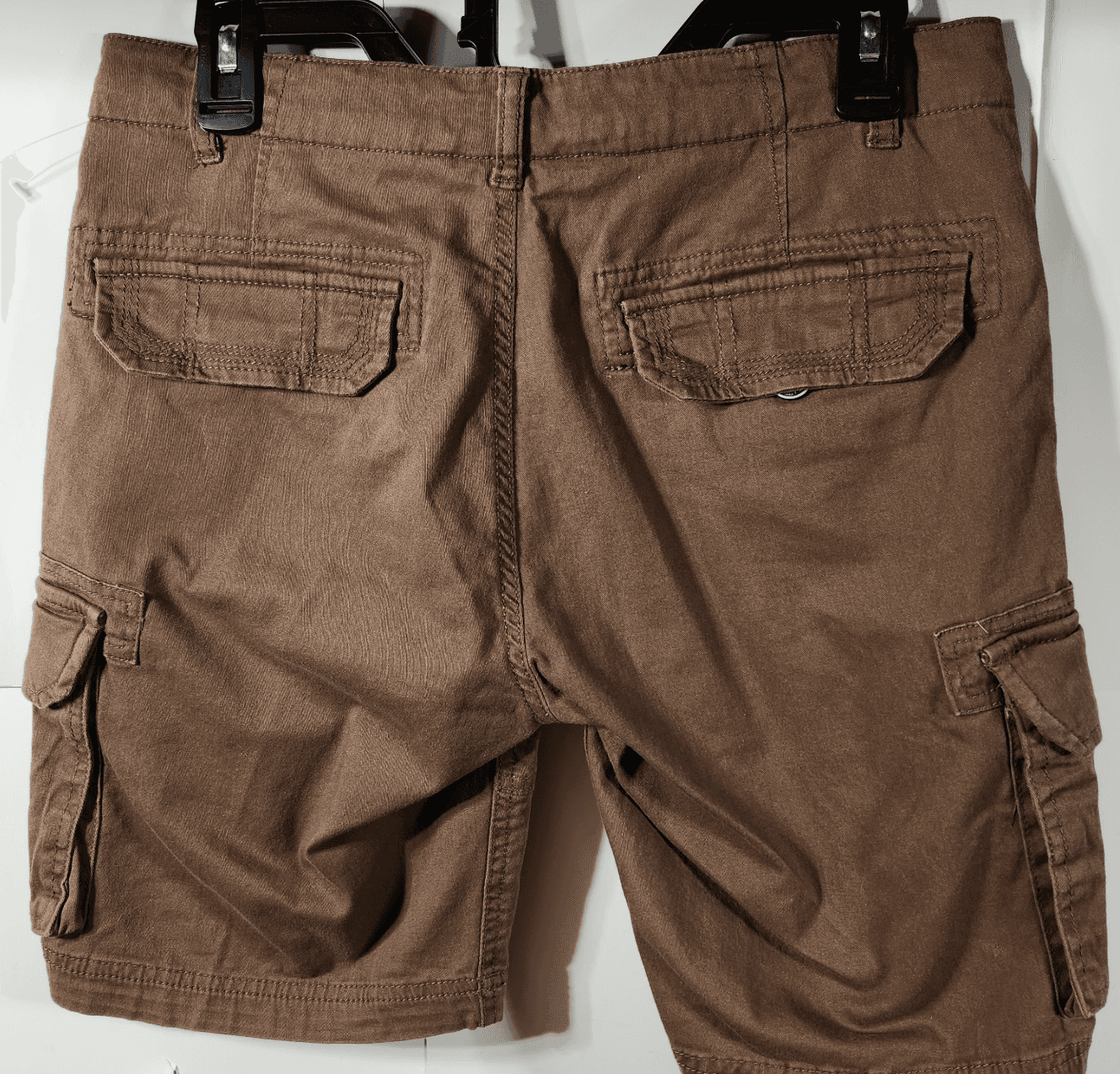Ditch Plains Mens Cargo Shorts Size 30 Brown Casual - Thumbnail 6