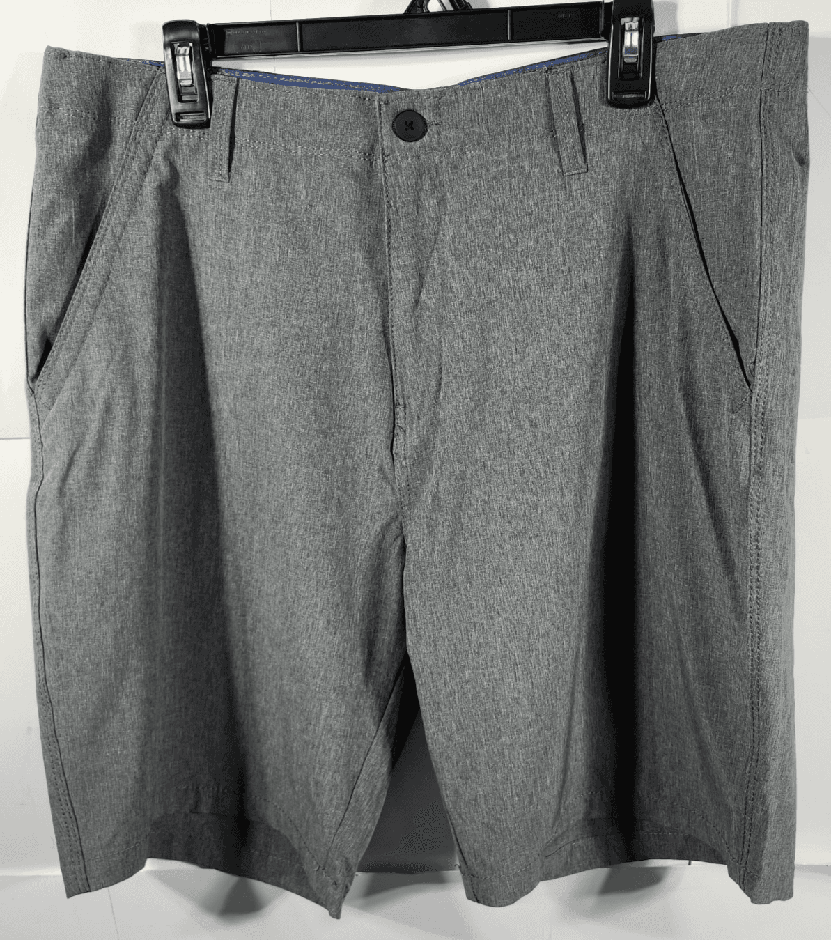 Denali Men’s 36 Shorts Gray Chino Performance Stretch With Pockets - Thumbnail 5