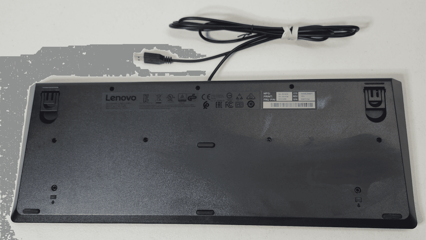 Lenovo SK-8827 Preferred Pro II USB Wired PC Computer Keyboard Black - Thumbnail 3