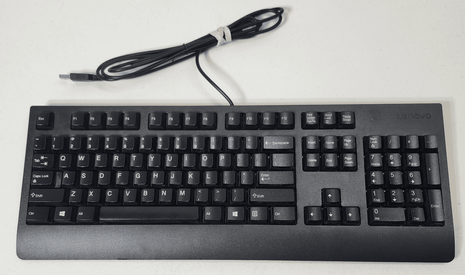 Lenovo SK-8827 Preferred Pro II USB Wired PC Computer Keyboard Black - Thumbnail 2