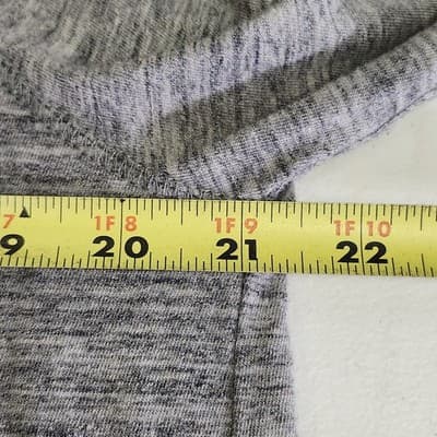 Vans Men's Pullover Hoodie Size Large Gray Cotton Hooded Sweatshirt - Thumbnail 2
