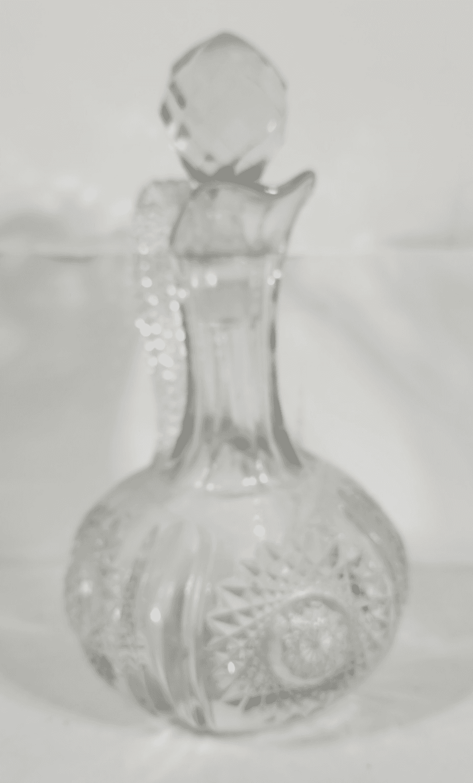 ABP American Brilliant Period Large Decanter w/Stopper Home Bar Decor - Thumbnail 10