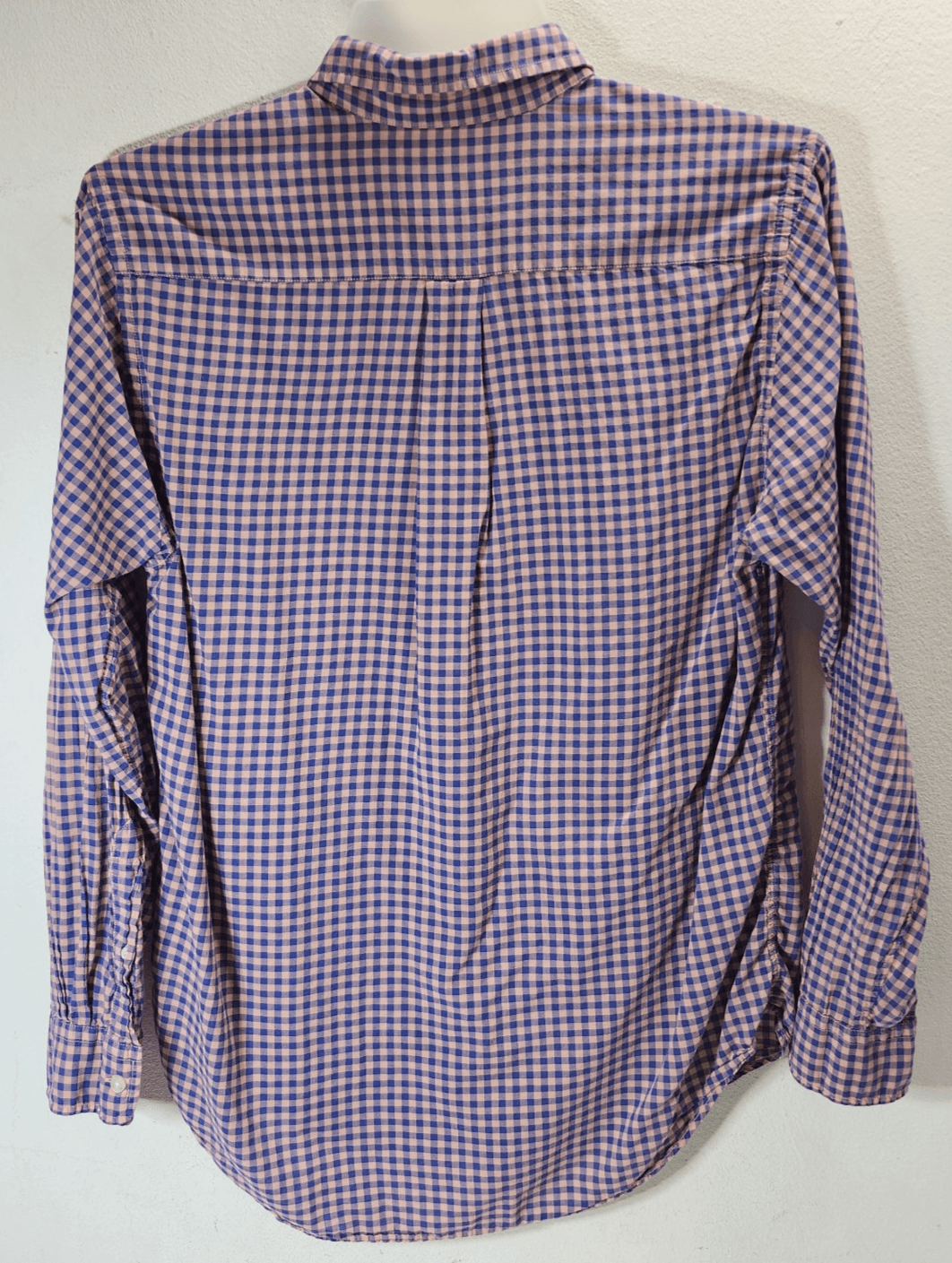 Vineyard Vines Shirt Men's Size Medium Gingham Button Slim Fit Long Sleeve - Thumbnail 6