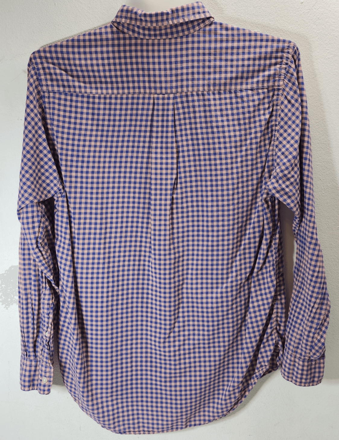 Vineyard Vines Shirt Men's Size Medium Gingham Button Slim Fit Long Sleeve - Thumbnail 4