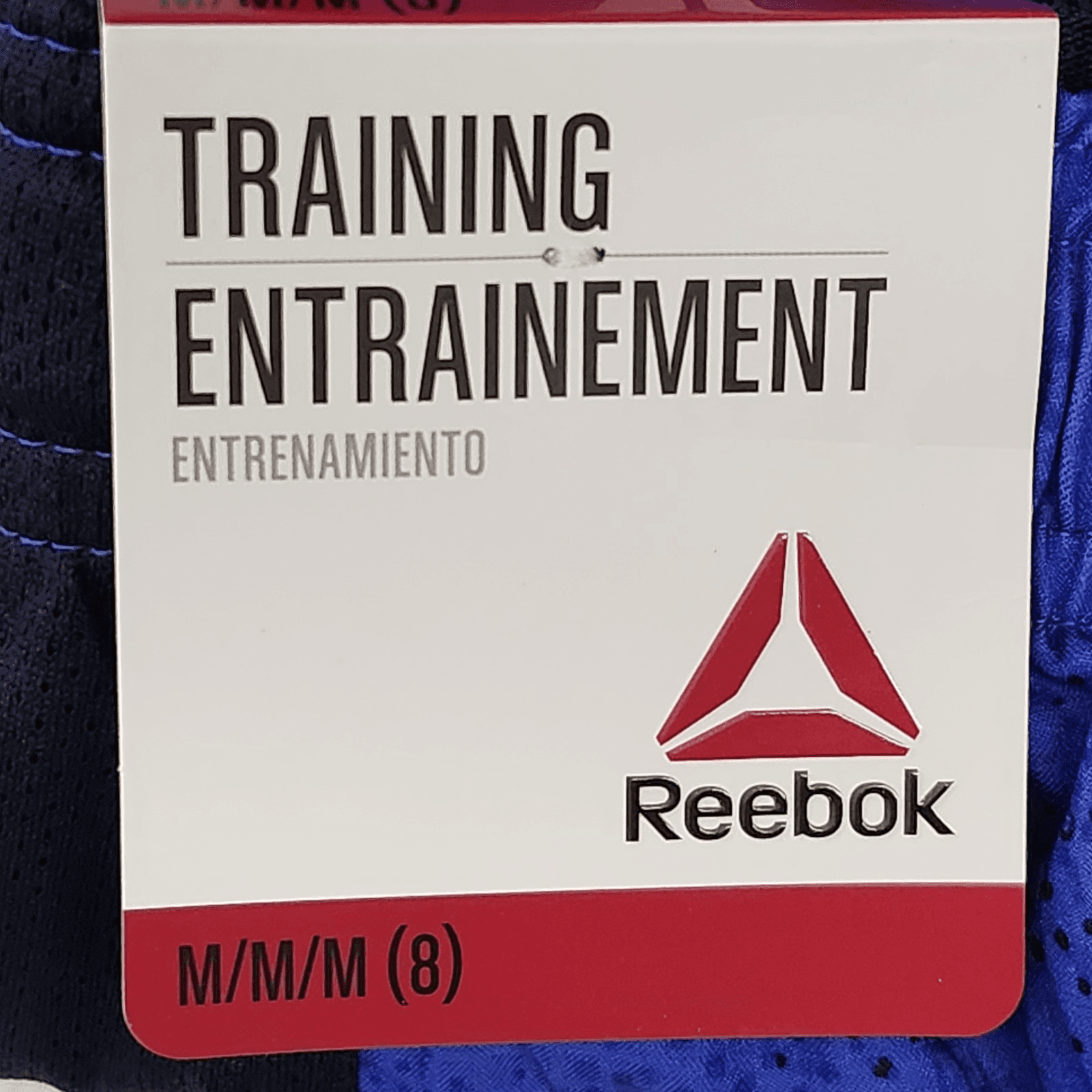 Reebok Boys Size Medium Shorts Stretch Woven Active Dazzling Blue NEW - Thumbnail 8