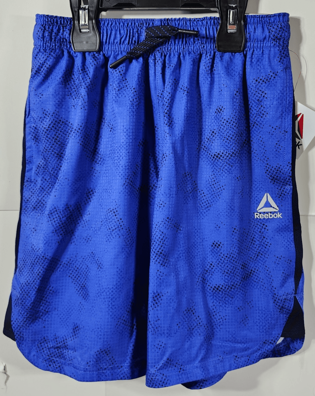 Reebok Boys Size Medium Shorts Stretch Woven Active Dazzling Blue NEW - Thumbnail 5