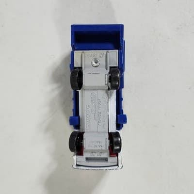 Matchbox Superfast 1979 Refuse Truck No.36 Metro DPW 66 Garbage Blue White Macau - Thumbnail 8