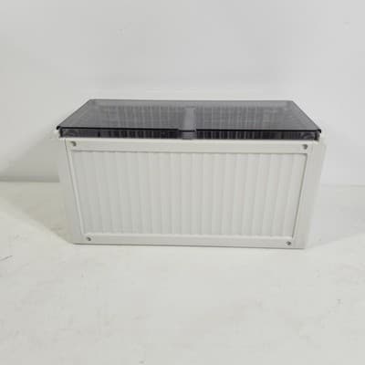 RadioShack 20 CD Plastic Storage Case Holder Grey And White - Thumbnail 4
