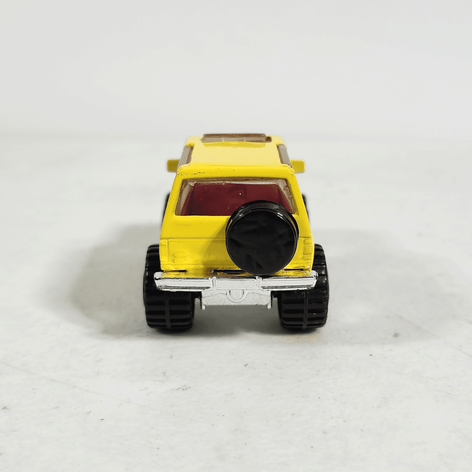 Vintage Matchbox Superfast Ford Bronco 4x4 Yellow Car 1/64 Toy Vehicle Loose - Thumbnail 6