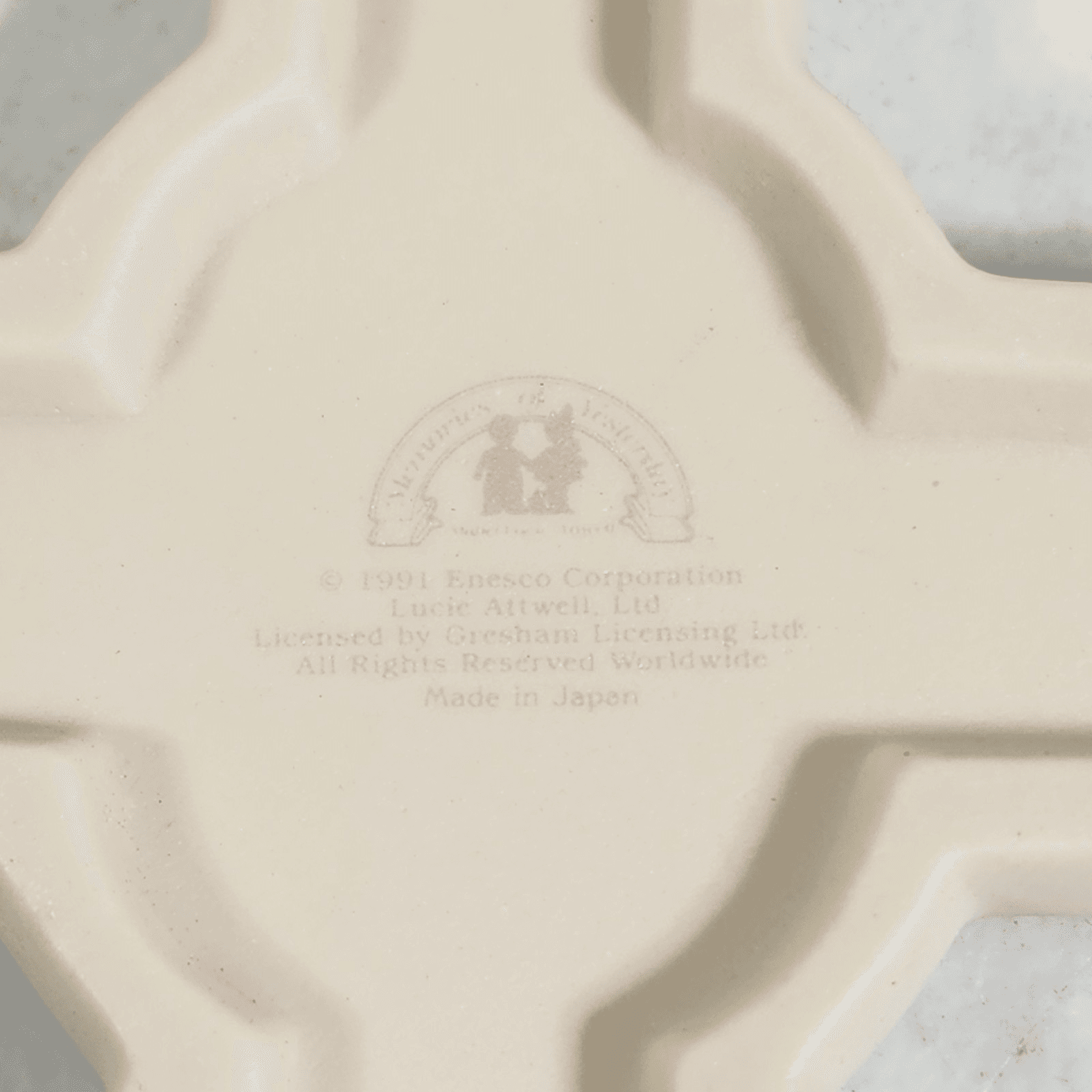 Memories of Yesterday Porcelain Cross I Pray The Lord My Soul To Keep 1991 - Thumbnail 3