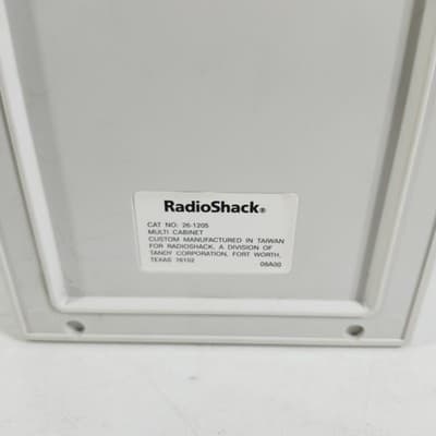 RadioShack 20 CD Plastic Storage Case Holder Grey And White - Thumbnail 3