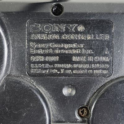 Sony PlayStation 2 PS2 Black Analog Controller DualShock 2 - Thumbnail 6