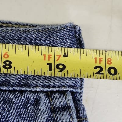 Wrangler Men's Jeans Size 40 X 30 Regular Straight Fit Blue Denim Pants - Thumbnail 2