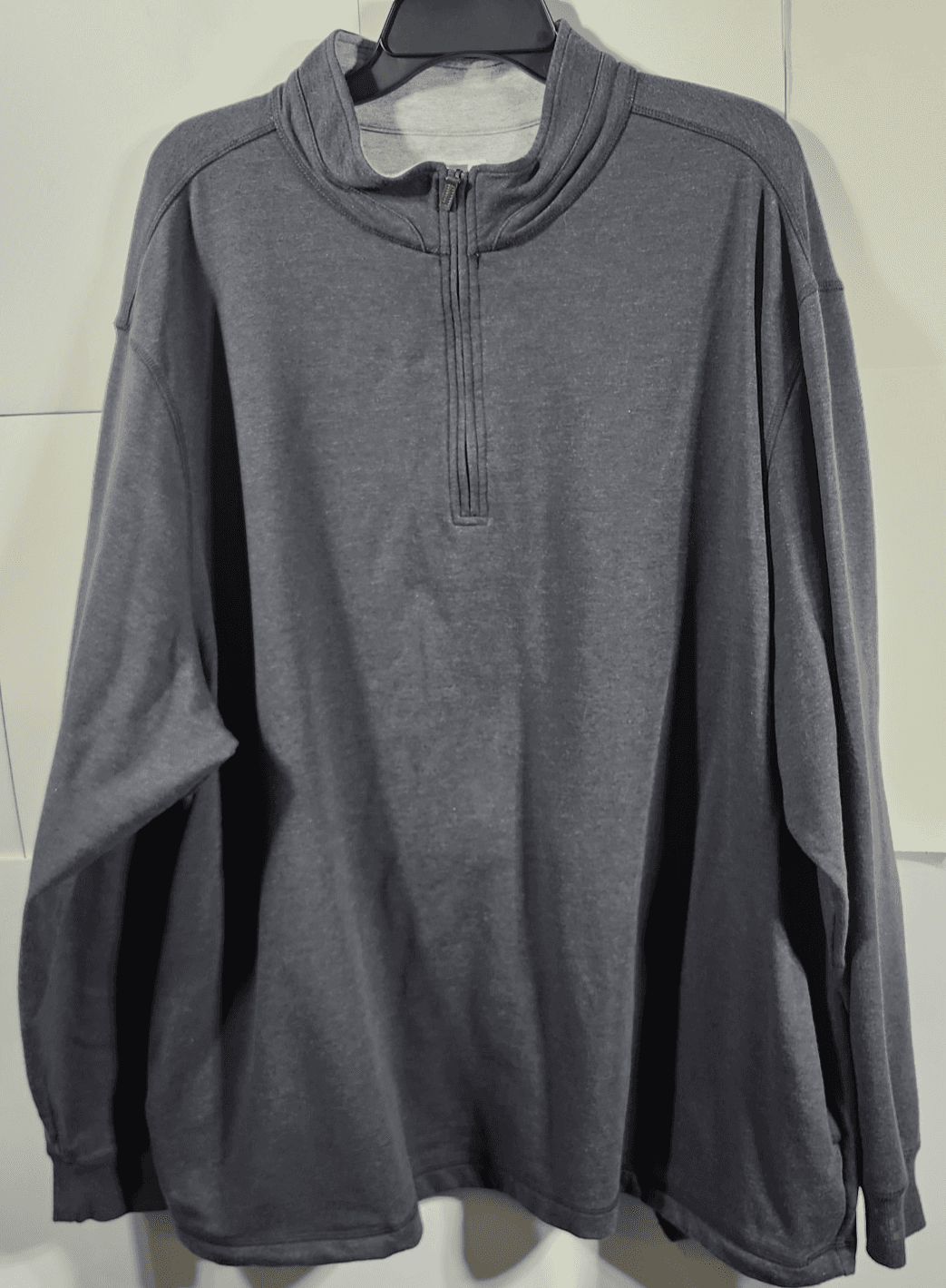 Ben Hogan Performance Men’s 2XL Gray 1/4 Zip Pullover Golf Sweatshirt - Thumbnail 5