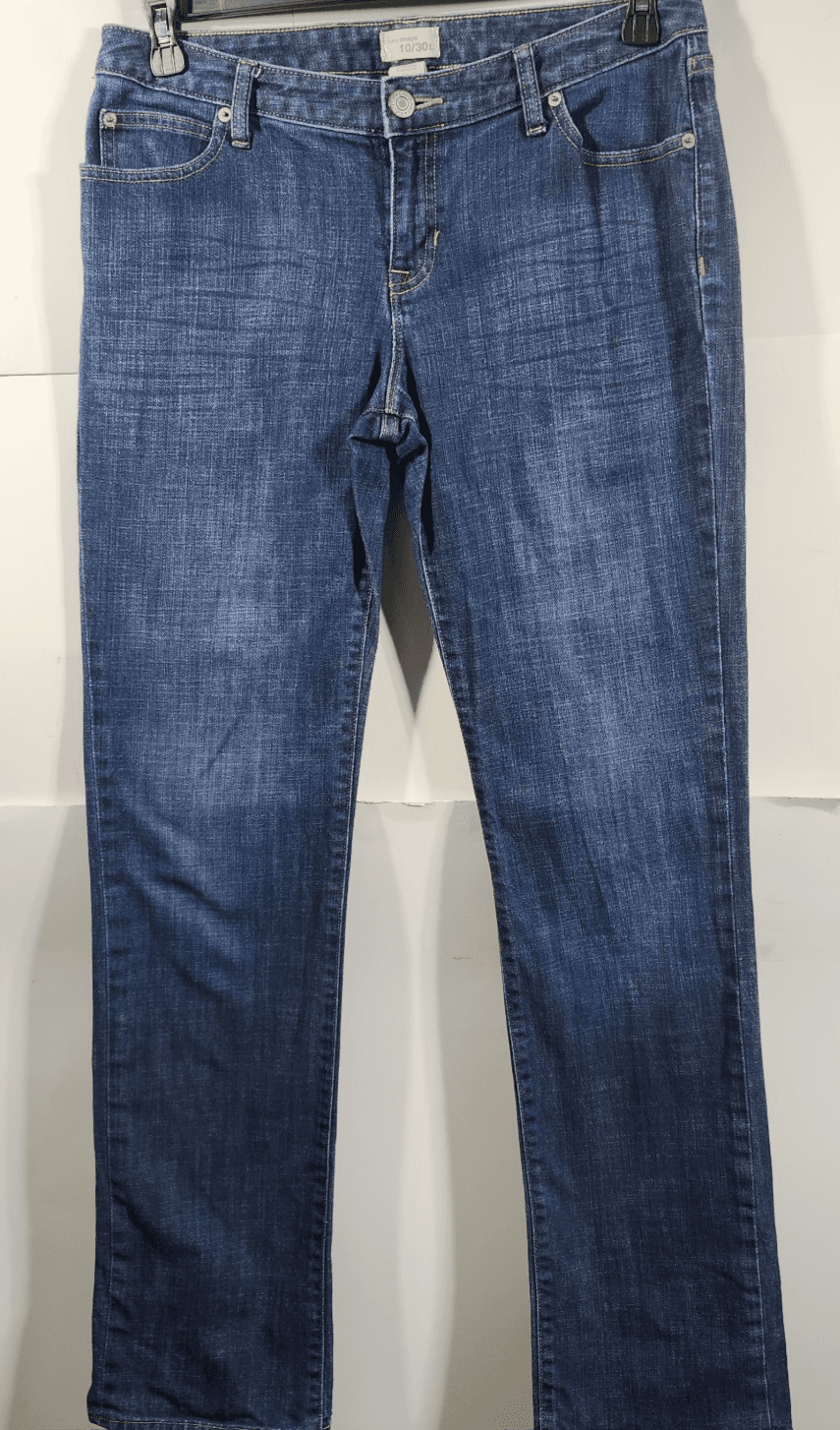 Gap Curvy Straight Jeans Women's 10/30 Blue Stretch Denim Comfort - Thumbnail 5