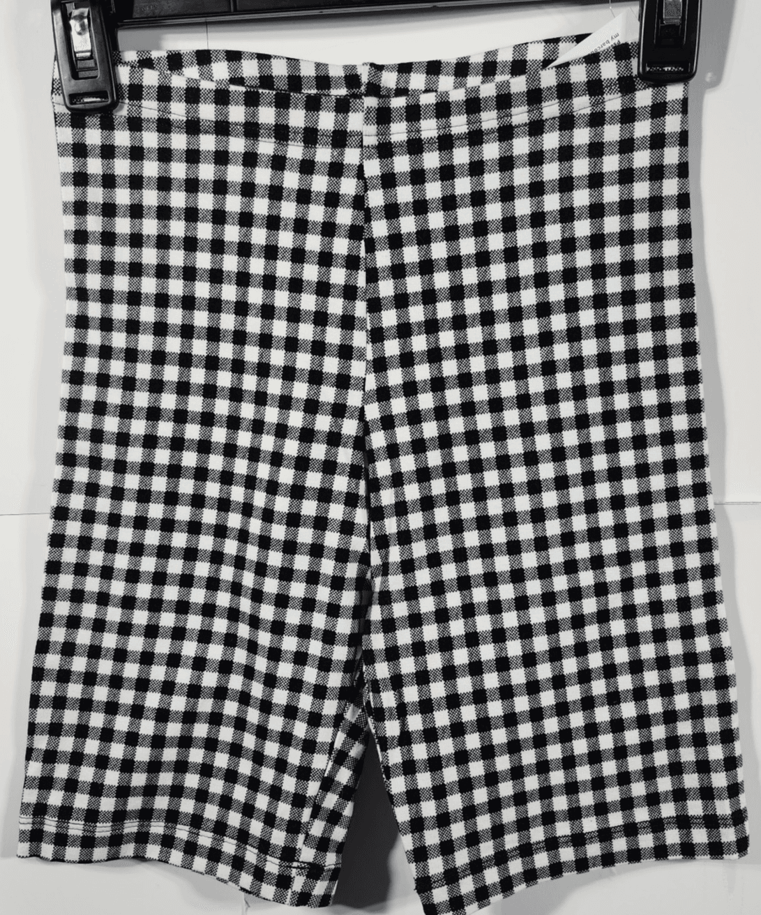 Old Navy Girls 14-16 Shorts Black White Stretch Pull On NEW